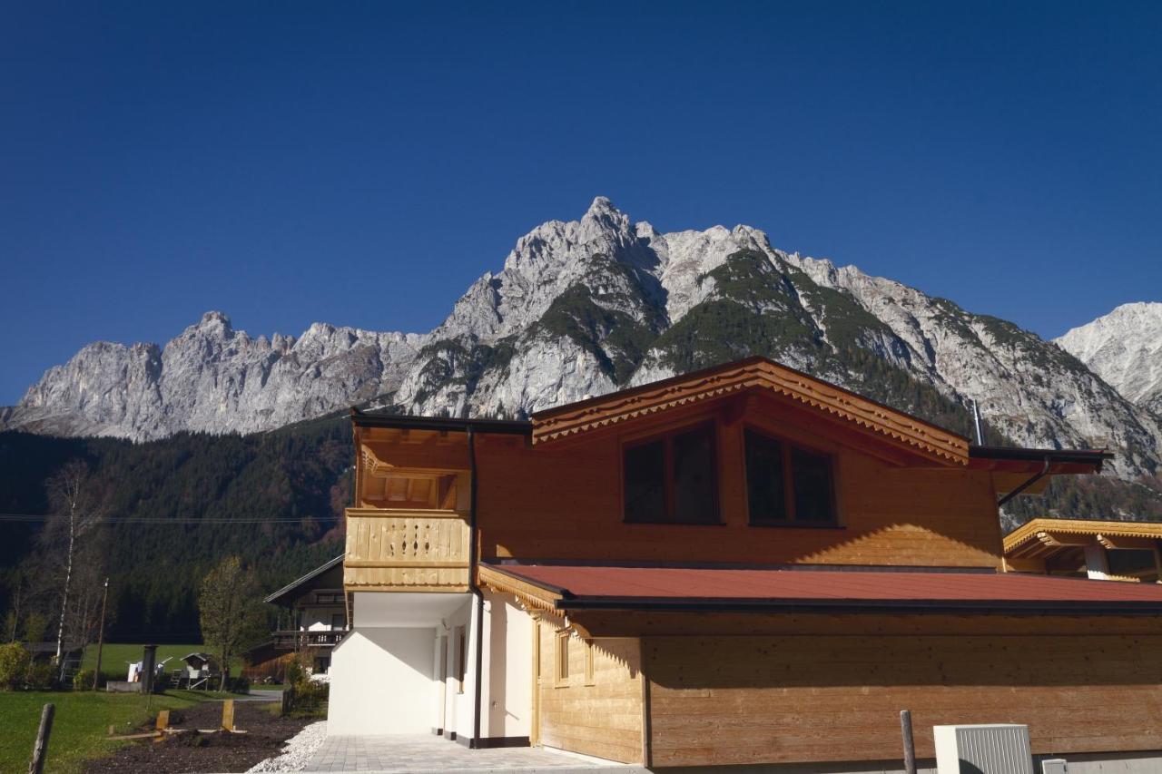 Alpenchalet Im Leutaschtal Exteriör bild