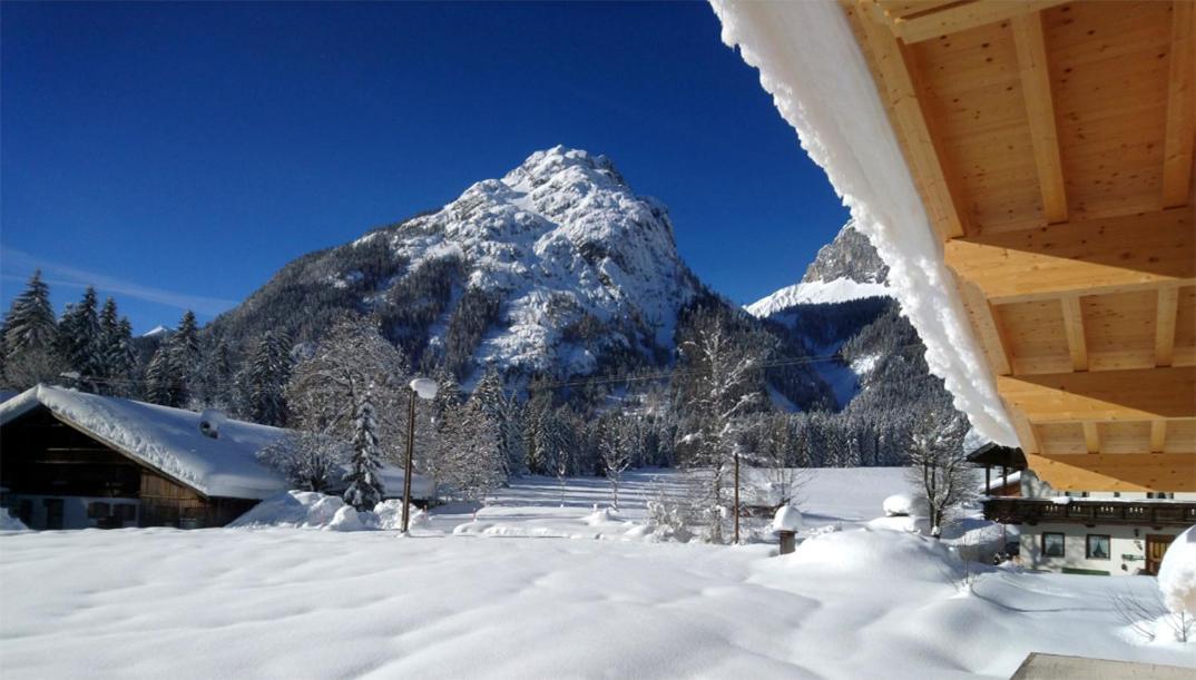 Alpenchalet Im Leutaschtal Exteriör bild