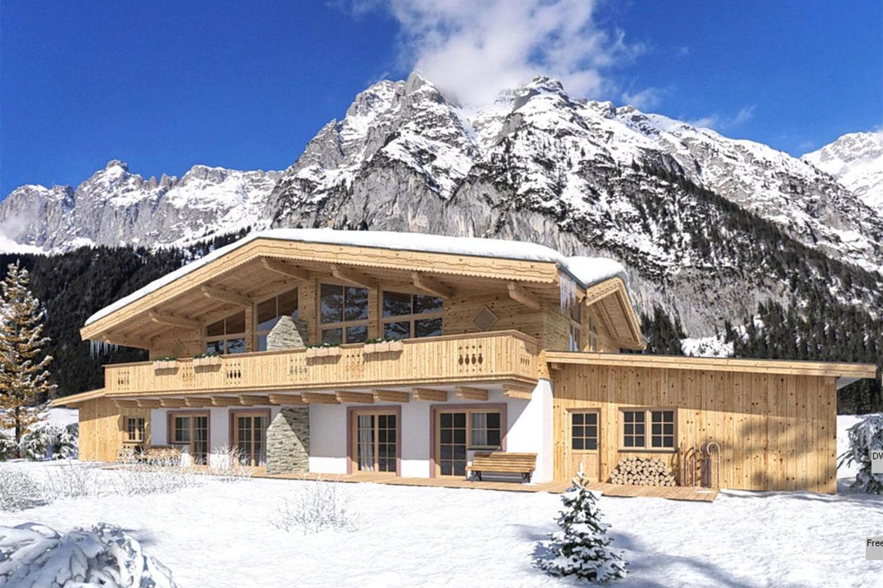Alpenchalet Im Leutaschtal Exteriör bild
